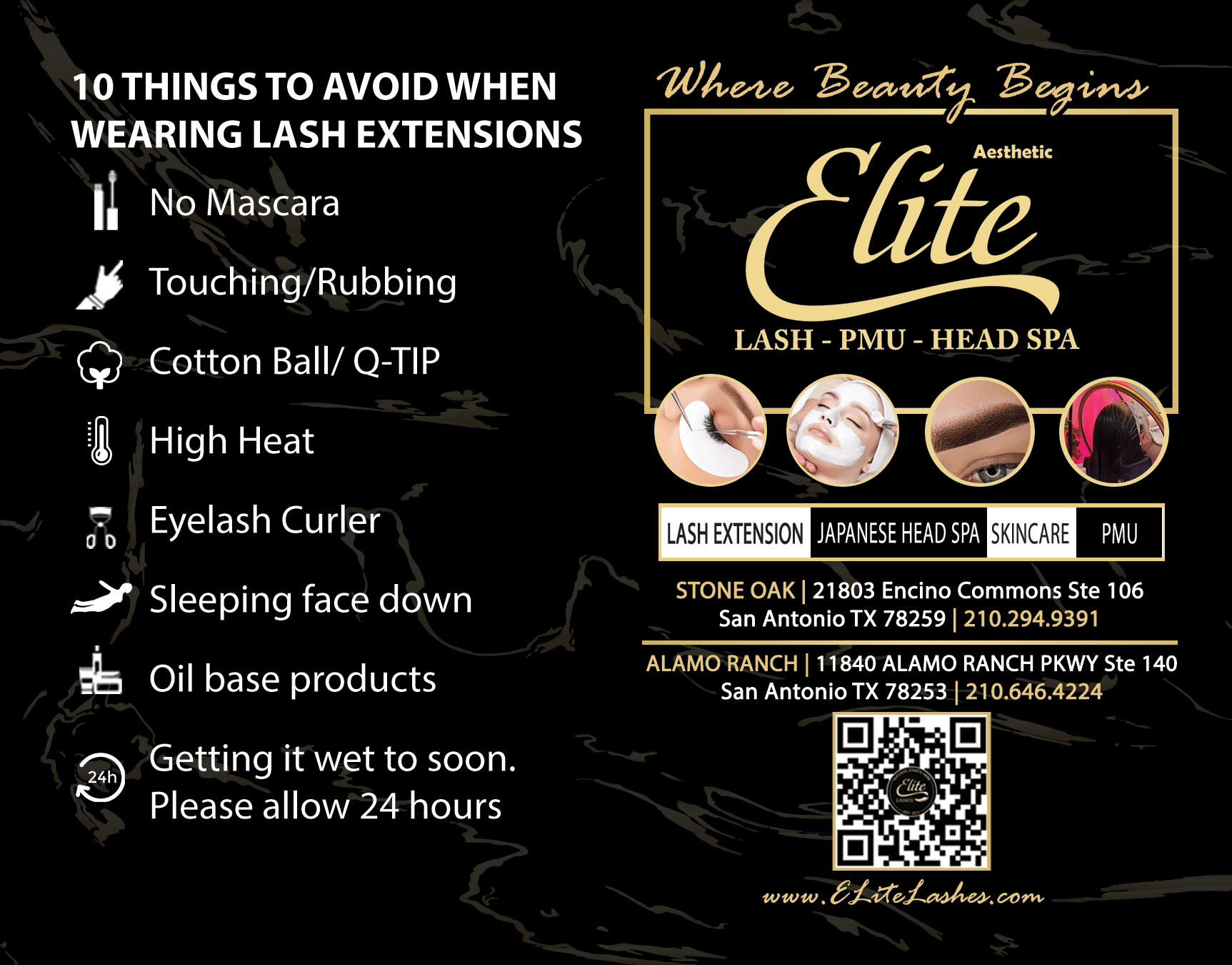 Eyelash Extension Aftercare Instructions